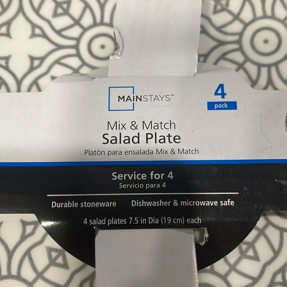 8 pc salad plate